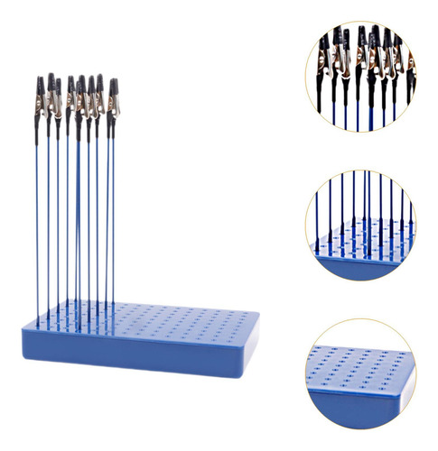 10 Piezas De Clips De Pintura Soporte De Azul 20 Clips