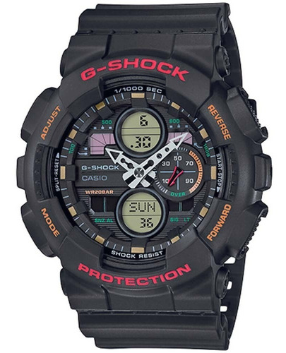 Reloj Casio G-shock Ga140-1a4 En Stock Original Con Garantia