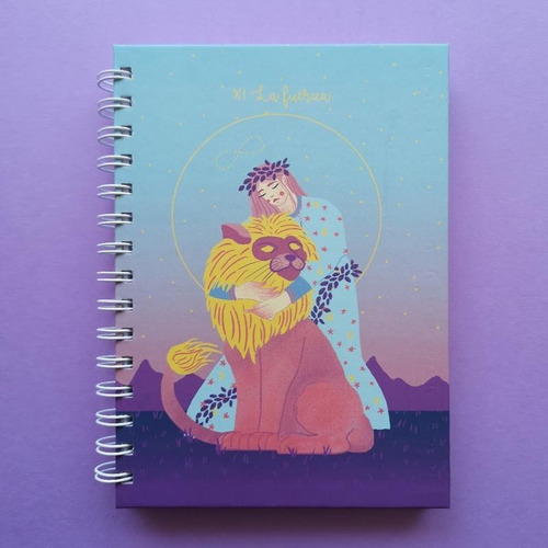 Imagen 3 de 4 de Cuaderno La Fuerza - Tarot - Original