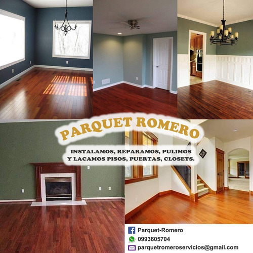 Imagen 2 de 10 de Parquet Piso Flotante Instalación Reparación Pulido Lacado