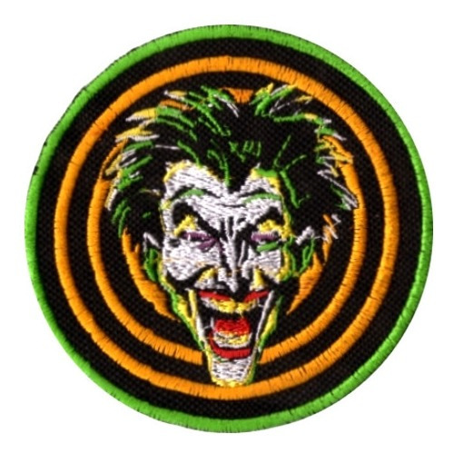 Parche Guasón Banda Joker Batman Pelicula 1989 Bordado