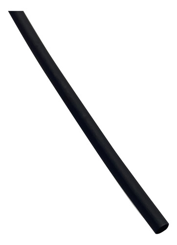 Termocontraible Cable 2.5mm Color Negro De 2.5mm 10 Metros