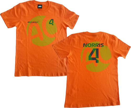 Remera Pilotos F1 2023 - Mclaren Norris 4 Xxxxl