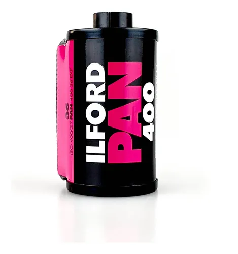 Ilford Pan400 Rollo 35mm 1 Unidad Blanco Y Negro
