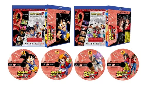 Blu-ray Dragon Ball - Todas as sagas + Filmes + Ovas + Especiais e