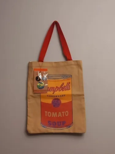 Imagen 1 de 2 de Bolsa De Género - Andy Warhol, Campbell Soup