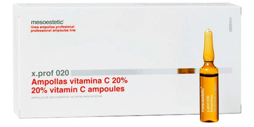 5 Ampollas Vitamina C Mesoestetic - Envio Gratis