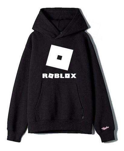 Buzo Buso Saco O Hoodie De Video Juego Roblox  Negro 