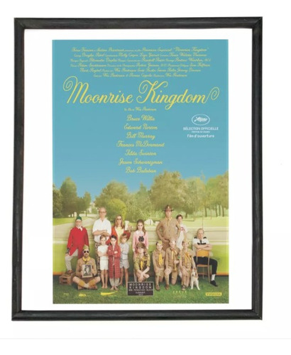 Poster Con Marco Decorativo: Moonrise Kingdom