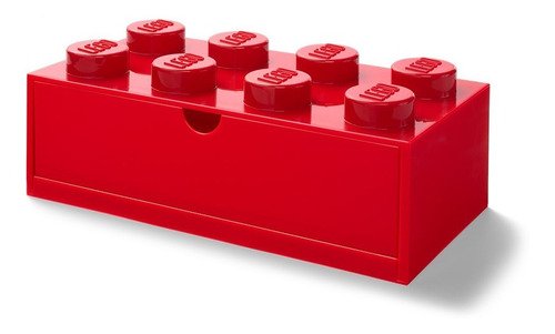 Imagen 1 de 9 de Lego Contenedor Bloque Cajon Apilable Mesa Escritorio Desk 8