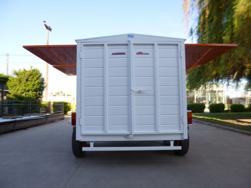 Imagen 23 de 25 de Acoplado Trailer 6 Cheques Cerrado Taller Rodante 3.5 Mts