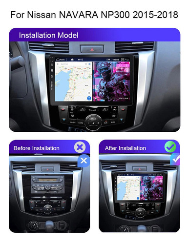 Z0k 6g+128g Coche Estéreo Para Nissan Navara Frontier Np300