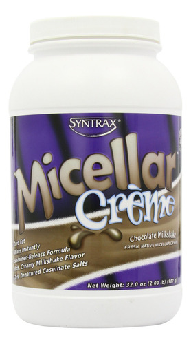 Micellar Créme, Chocolate Milkshake, 2 Pounds Syntrax