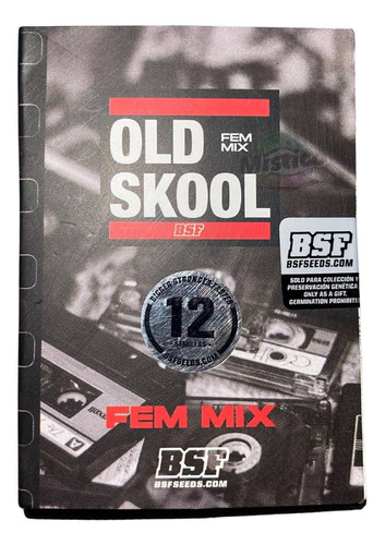 Old Skool Fem Mix 12 Semillas Bsf Seeds