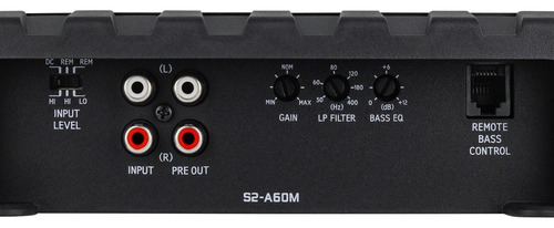Amplificador Clase D Alpine Serie S Mono 600w Rms A 2 Ohms