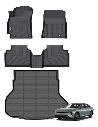 Tapetes Para Piso Ginowy Para Kia K4 2025, Protección Total
