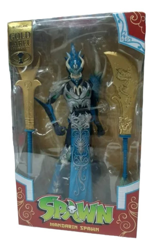 Figura Spawn Mandarin Mcfarline Toys Edicion Dorada