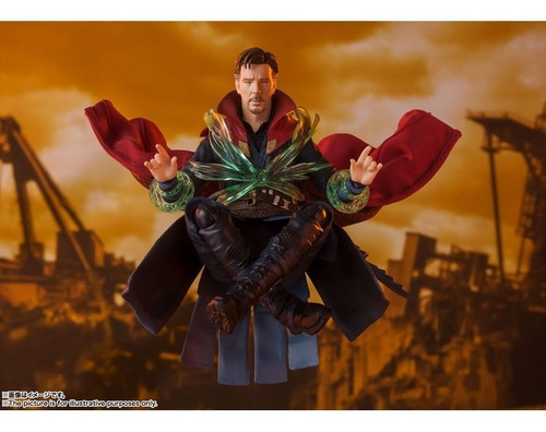 Imagem 3 de 6 de Figura Doctor Strange (battle On Titan) S H Figuarts Bandai