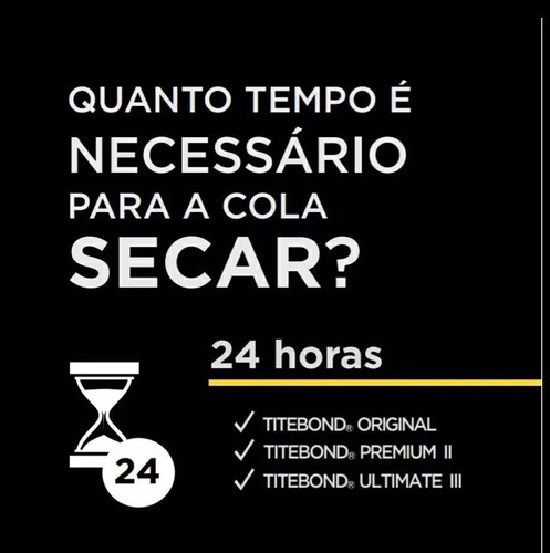 Imagem 2 de 9 de Cola Madeira Móveis Violão Luthieria Titebond 3/ 473ml