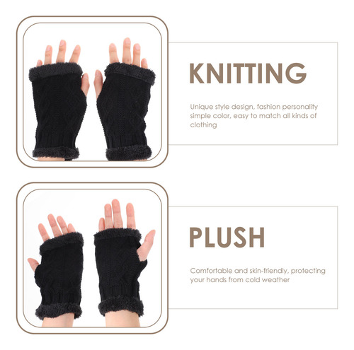 1 Par De Guantes Pequeños Con Forma De Rombo Para Mantener E