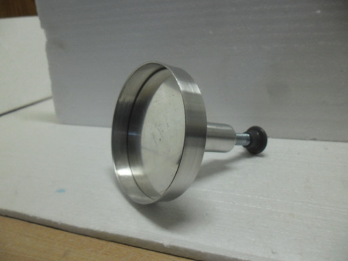 Imagen 2 de 4 de Molde Para Hamburguesas Nuevo Diámetro 14 Cms En Aluminio