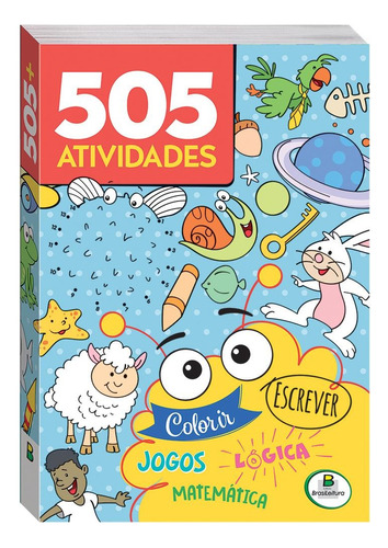 505 Atividades, de Little Pearl Books. Editora Todolivro Distribuidora Ltda., capa mole em português, 2020