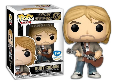 Funko Pop Rocks: Kurt Cobain - Kurt Cobain Toy 67
