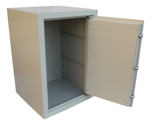 Caja Fuerte 60x40x40 Cm Abulonar Aplicar Puerta Gruesa 5mm Beige