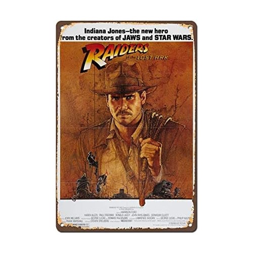 Póster Vintage De 1981 De Película Indiana Jones Busc...