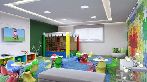 Apartamento Com: Piscina, Elevador, Garagem, 2 Quartos Em Campo Grande Rj