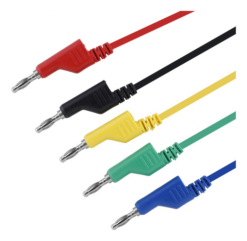 Kit De Prueba Banana De 4 Mm Para Conectar El Cable Del Mult
