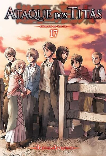 Mangá Ataque Dos Titas Volume 17 Panini Lacrado