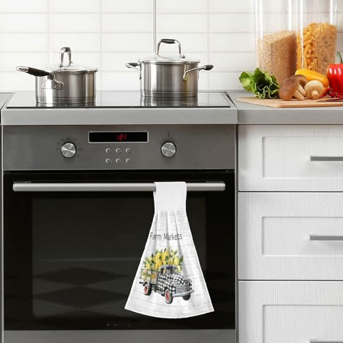 Toallas De Cocina Colgantes Con Diseño De Limón
