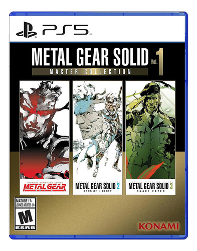 Metal Gear Solid Master Collection Vol 1 Ps5 Físico Standard