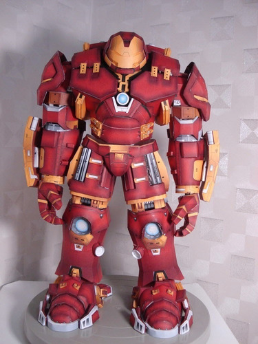 Hulkbuster Papercraft, Ironman De Papel Para Armar Modelismo