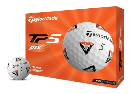 Imagen 1 de 6 de Golfargentino Pelotas Taylormade Tp5 Pix