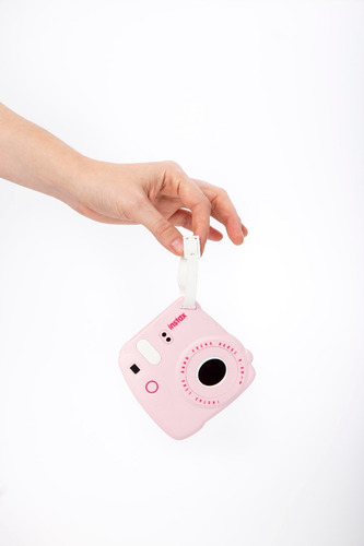 Fujifilm Instax Colgante P/valija Silicona Rosa