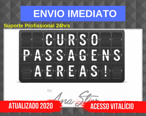 Curso De Passagens Aéreas