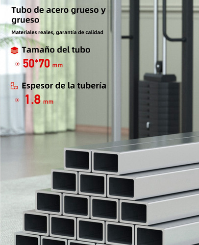 Polea Giratoria Alta Y Baja Gym Crossover Peso Integrado