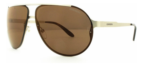 Lentes Sol Carrera 90s Double Bridge Iconic Metal Pilot 65mm Color Pale Gold/brown Cgs/lc