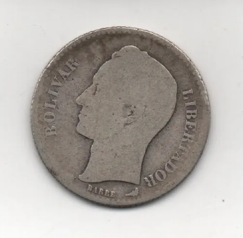 Moneda De 1 Bolivar 1901 (Usado)