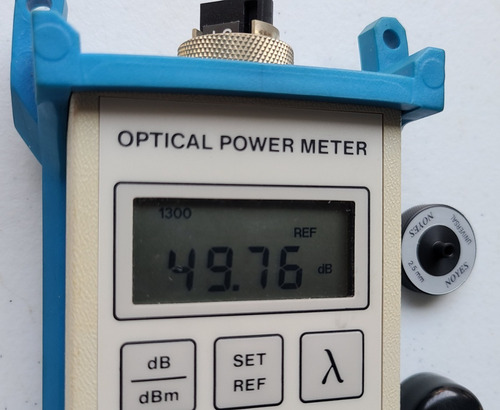 Medidor Óptico Olp Marca Noyes Con 3 Acopladores Lc Sc_fc St (Usado)