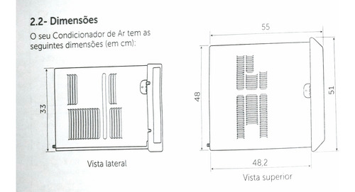 Ar Condicionado 220v Consul Pouquíssimo Uso Branco (Usado)