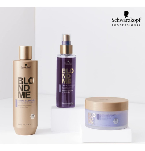 Acondicionador Spray Cabello Rubio Schwarzkopf Blondme 150ml