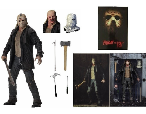 Figura Muñeco Ultimate Jason 2019 Pelicula Terror Neca 