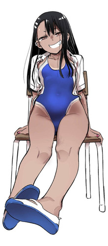 Figura Garage Kit Hayase Nagatoro San Swimsuit Version.