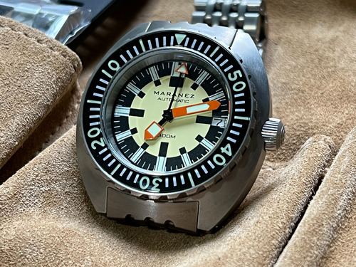 Reloj Maranez Samui Army Titanium 300m Auto No Doxa