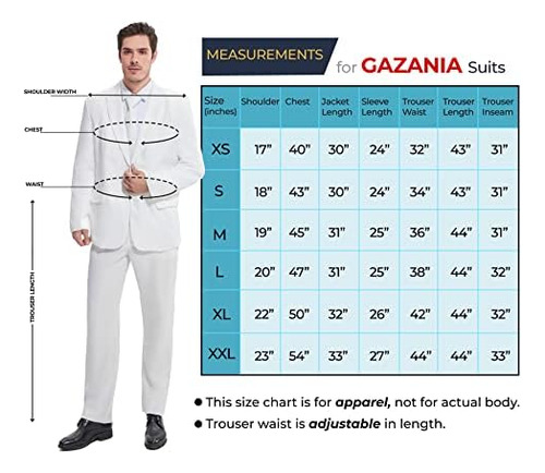 Traje Blanco Para Hombre - Traje De Halloween, Zoot Suit, Ne