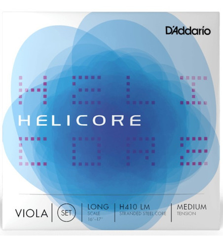 Set De Cuerdas Para Viola Helicore H410 Lm