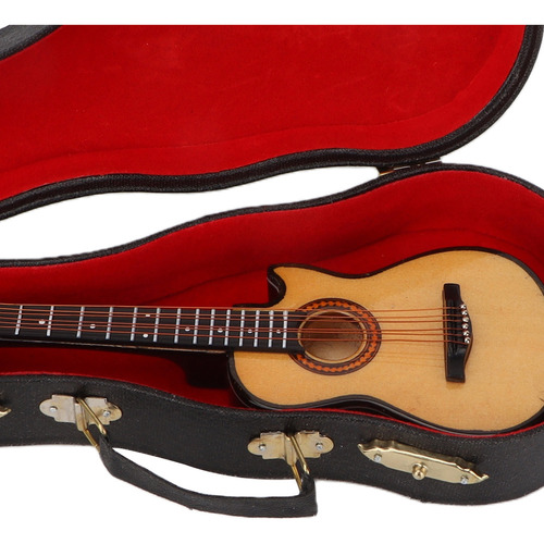Decoración De Guitarra En Miniatura Modelo En Miniatura